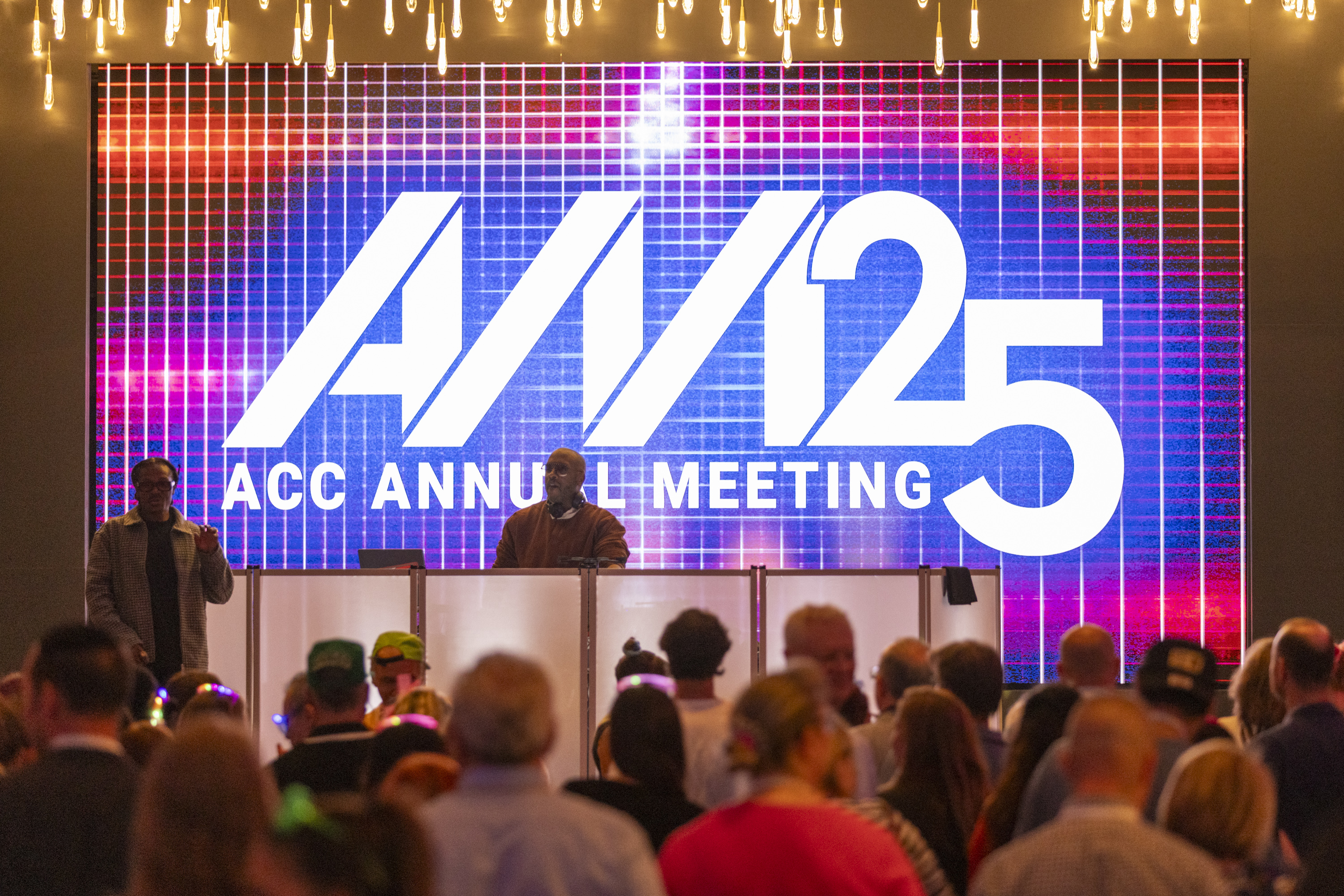 DJ Jazzy Jeff performs at the 2025 ACC Annual Meeting