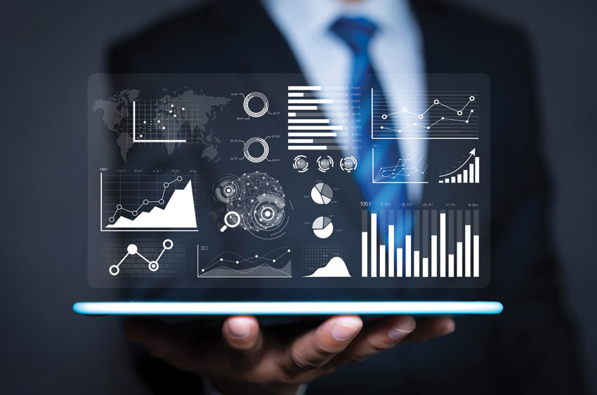 Hologram display of multiple graphs