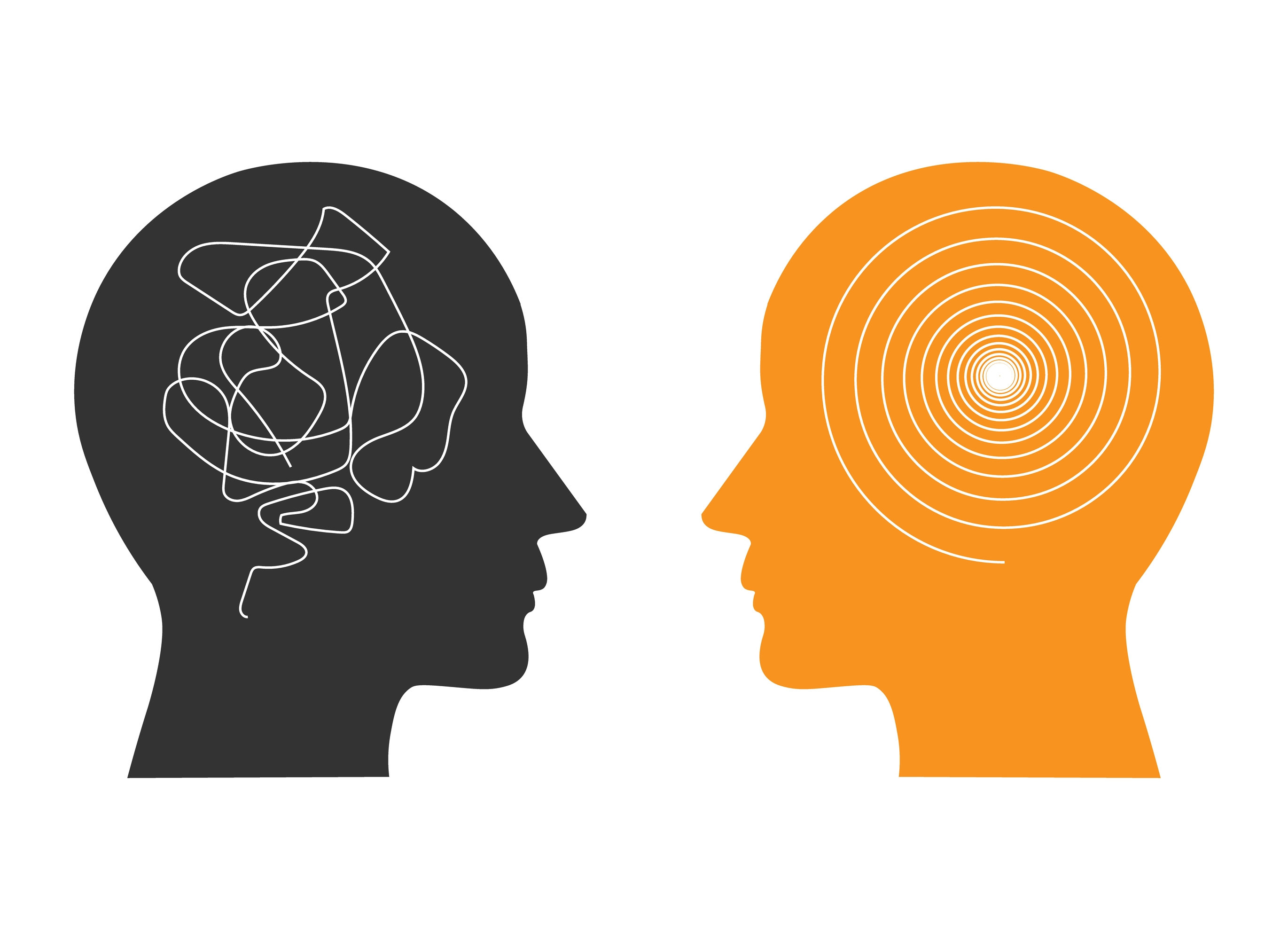 Unstable and orderly mind.