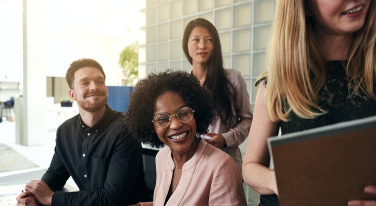 Diverse group of business people