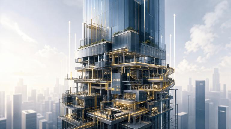 legal infrastructure illustration