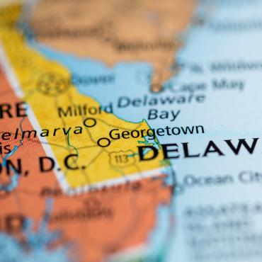 Atlas map of Georgetown, Delaware. 