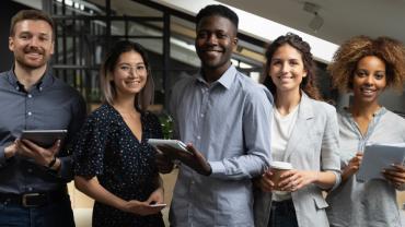 Group of legal professionals