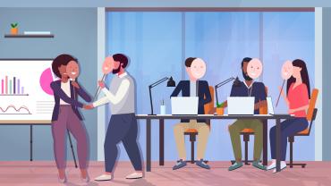 Employees hiding their true selves in the workplace