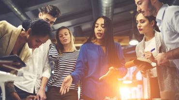 Colleagues problem solving