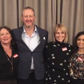 Panelists from the ACC Europe “Straight Talk on Gender Parity and Diversity” event in London.